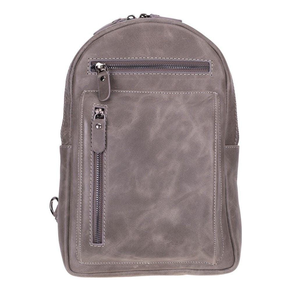 Personalized Leather Crossbody Bag for Men – Sling, Shoulder, Backpack, Travel