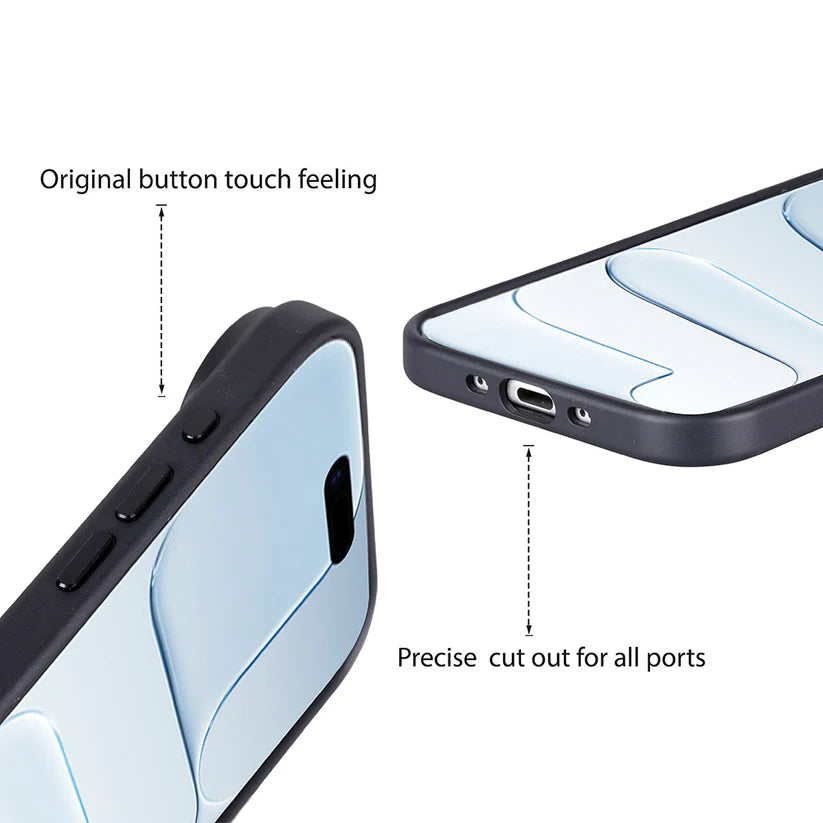 Leather iPhone 17 Case – 2-Card Folio, Magsafe & RFID Compatible