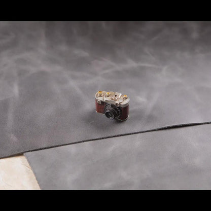 Genuine Leather Pieces for Crafts – Full Grain Crazy Horse Cowhide 2mm, Pre-Cut DIY Material