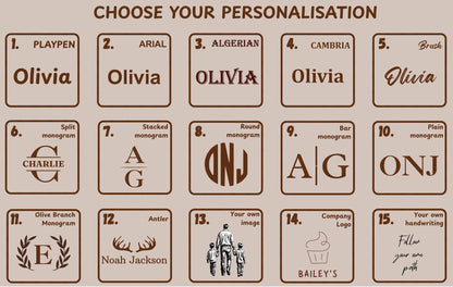 Personalized Leather Slim Rustic Pencil Case – Office & Journal Use, Gift