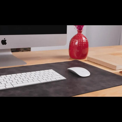 Custom Leather Desk Pad – Monogrammed Blotter, Large Writing / Office Accessory