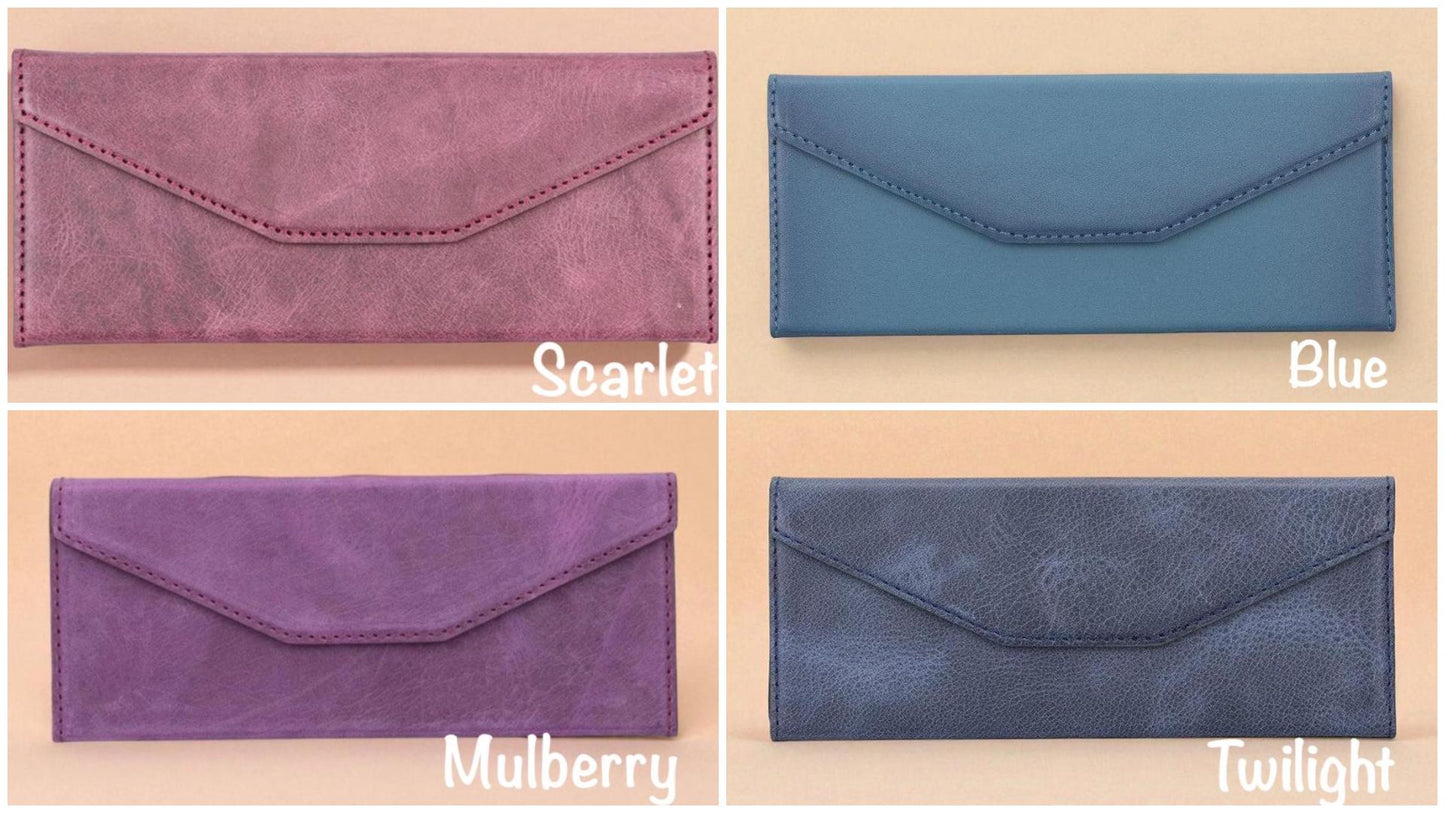 Personalized Leather Glasses Case – Eyeglass Holder, Custom Gift for Men & Women