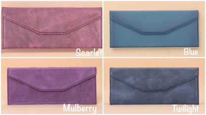 Personalized Leather Glasses Case – Eyeglass Holder, Custom Gift for Men & Women