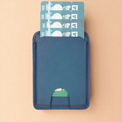 Personalised Leather Magnetic iPhone Wallet Case – Detachable Magsafe Card Holder