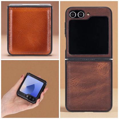 Leather Samsung Galaxy Case – Snap-On, Personalized, S25 Ultra & Z Flip 6