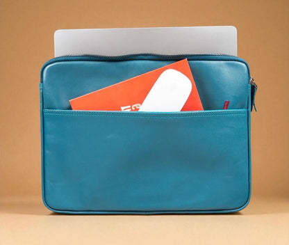 Personalised Leather Laptop Bag – 12", 14", 16" Briefcase / Work Tote